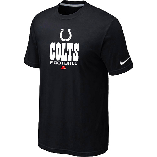 Nike Indianapolis Colts Critical Victory NFL T-Shirt - Black